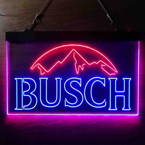 Busch Mountain Range Neon-Like LED Sign